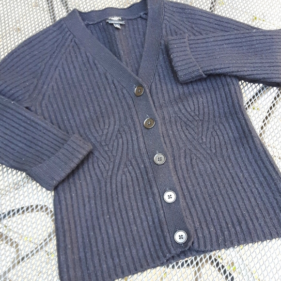 Talbots 100% Merino Cadigan - Picture 1 of 13